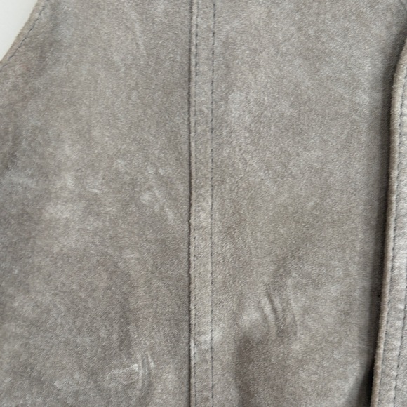 Vintage‎ Bermans Brown Suede Vest for Men - Picture 5 of 6